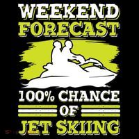 Jet Skier Lover Weekend Forcast 100% Chance Of Jet Skiing Funny Gift Coffee Mug thumb 5