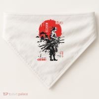Japanese Samurai Limited Edition Anime Manga Legend USA-Made Doggie Bandana thumb 0