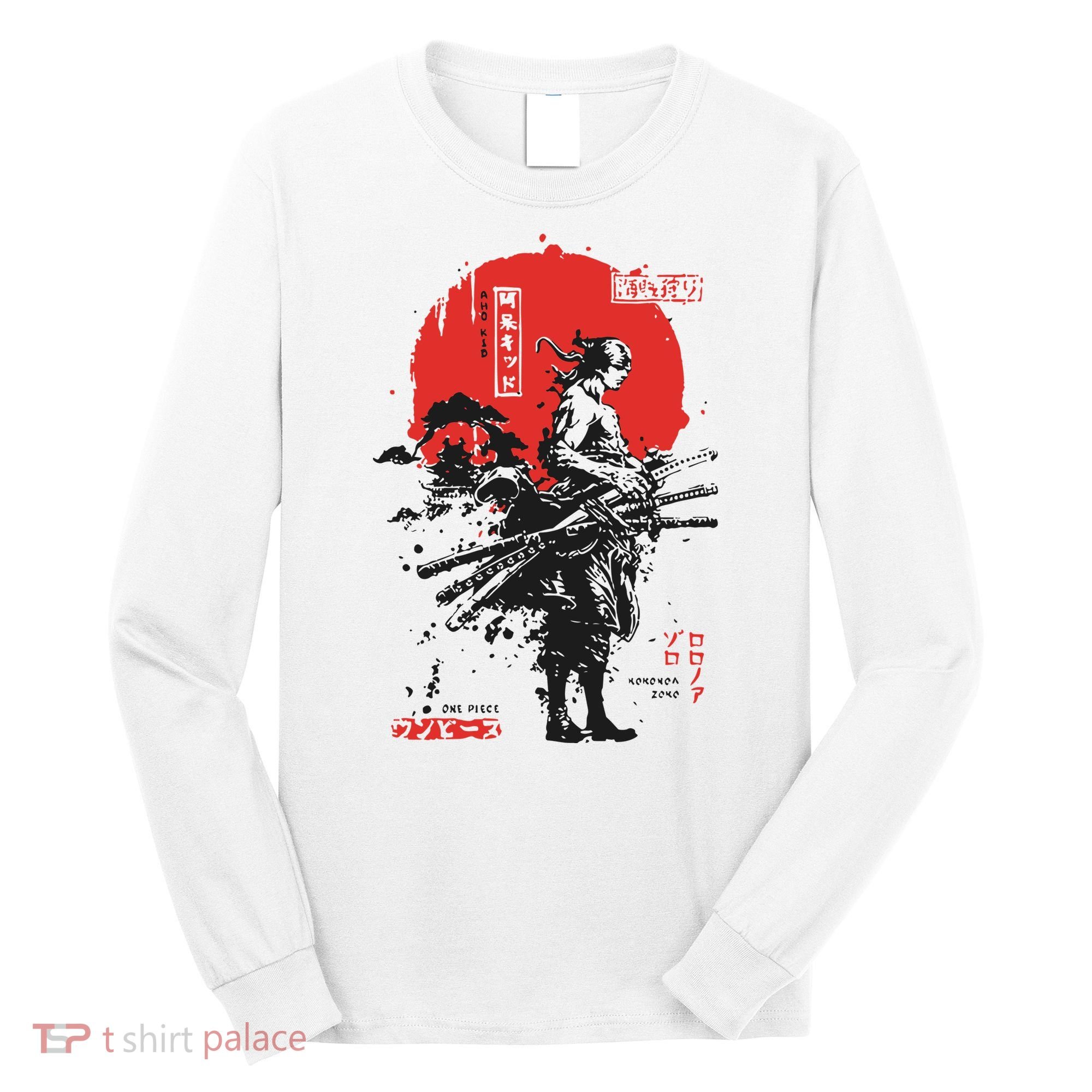 Japanese Samurai Limited Edition Anime Manga Legend Long Sleeve Shirt