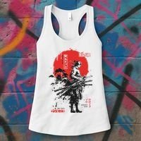 Japanese Samurai Limited Edition Anime Manga Legend Women's Tank Top thumb 3