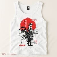 Japanese Samurai Limited Edition Anime Manga Legend Tank Top thumb 2