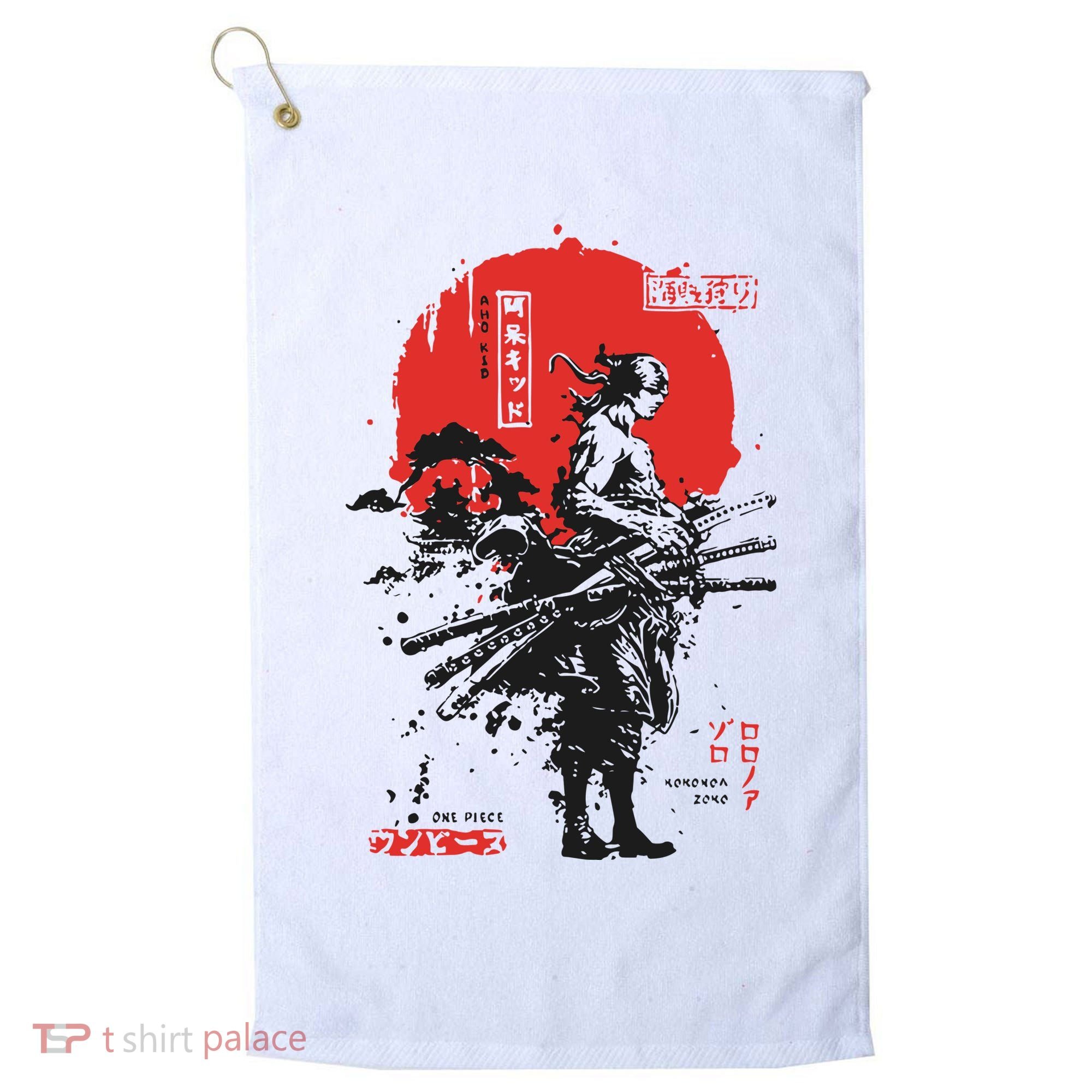 Japanese Samurai Limited Edition Anime Manga Legend Golf Towel