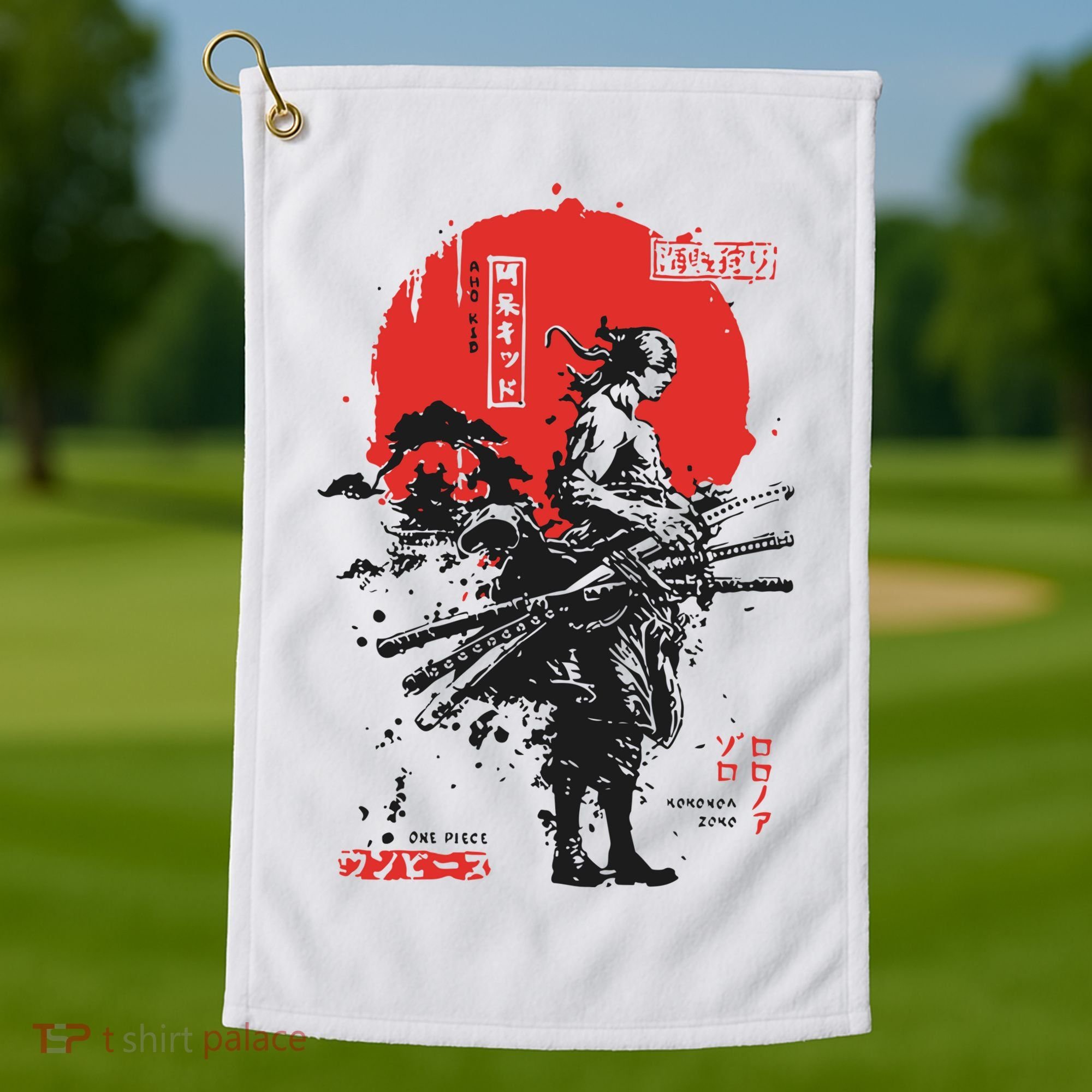 Japanese Samurai Limited Edition Anime Manga Legend Golf Towel
