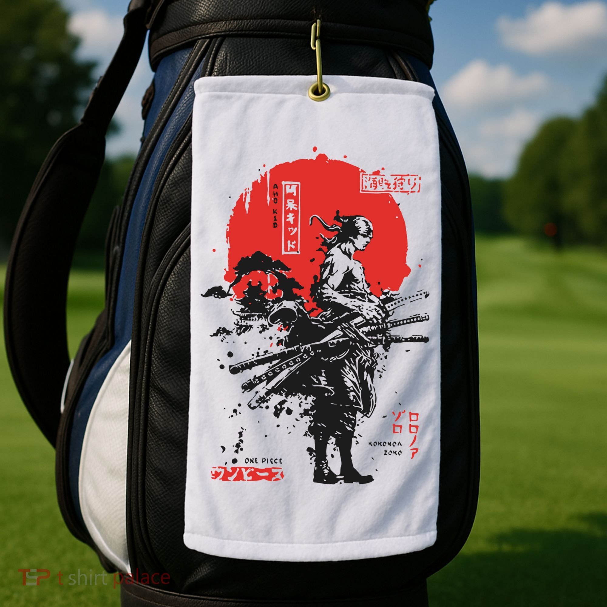 Japanese Samurai Limited Edition Anime Manga Legend Golf Towel