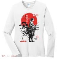 Japanese Samurai Limited Edition Anime Manga Legend Women's Long Sleeve Shirt thumb 0