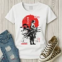 Japanese Samurai Limited Edition Anime Manga Legend Women's T-Shirt thumb 3