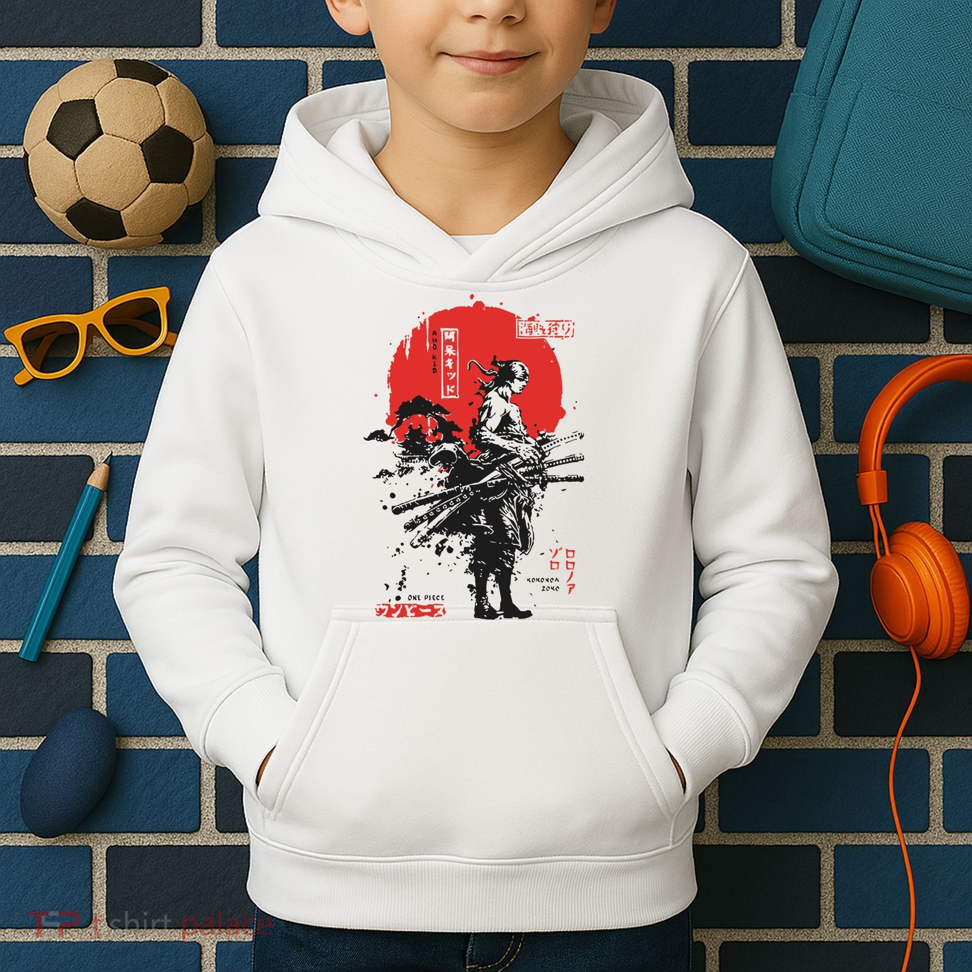 Japanese Samurai Limited Edition Anime Manga Legend Kids Hoodie