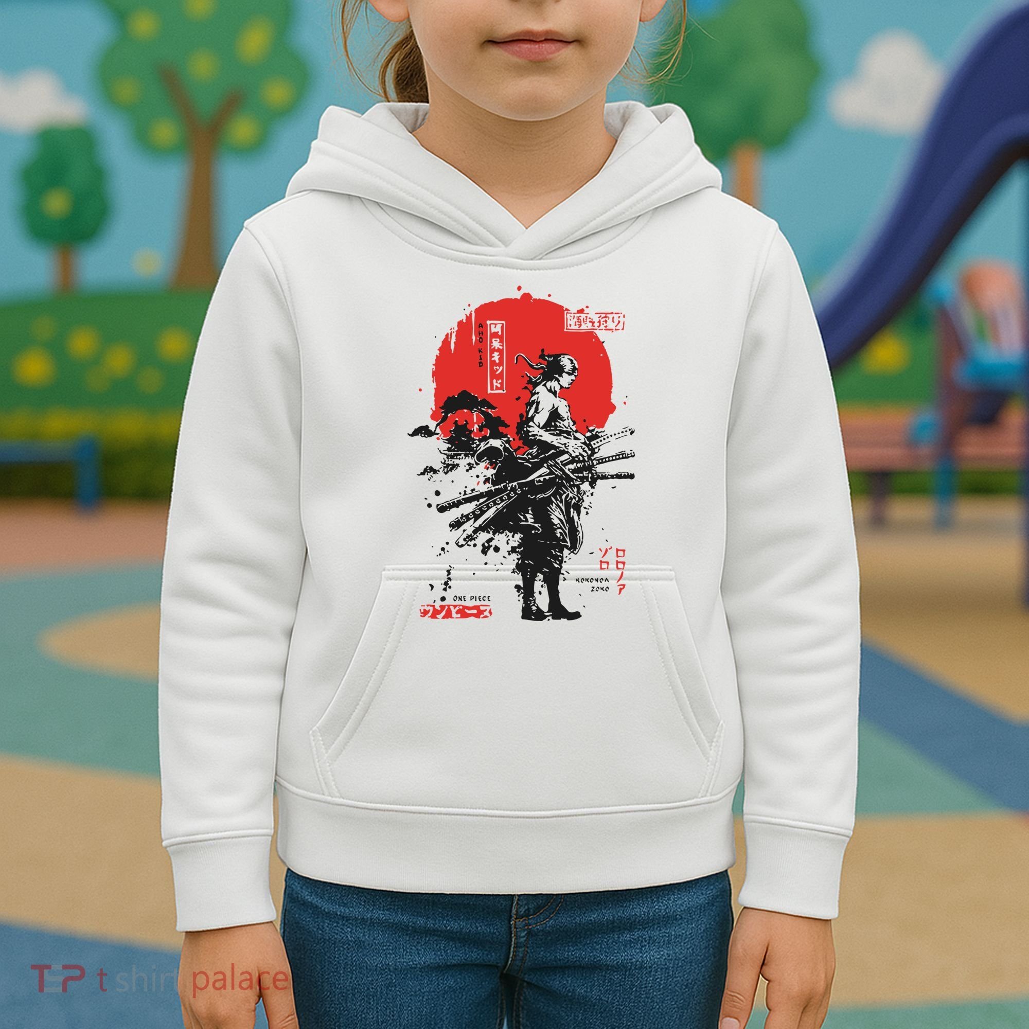 Japanese Samurai Limited Edition Anime Manga Legend Kids Hoodie