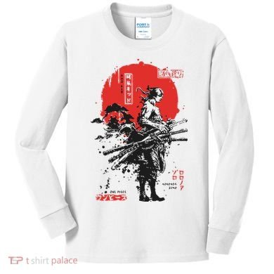 Japanese Samurai Limited Edition Anime Manga Legend Kids Long Sleeve Shirt