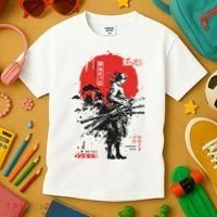 Japanese Samurai Limited Edition Anime Manga Legend Kids T-Shirt thumb 3