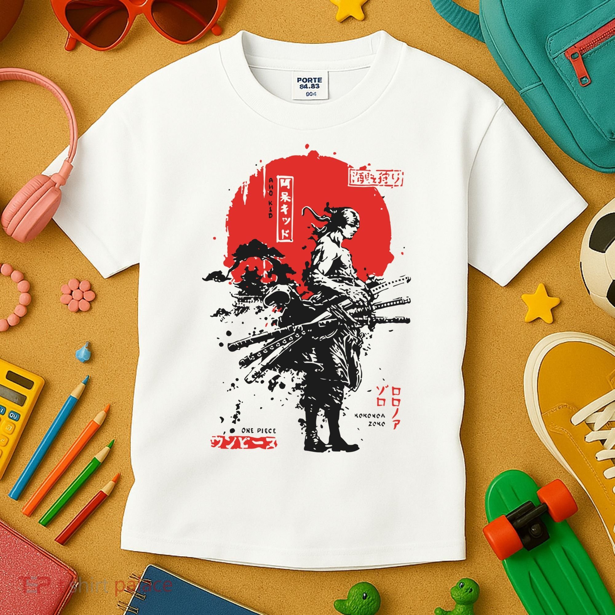 Japanese Samurai Limited Edition Anime Manga Legend Kids T-Shirt