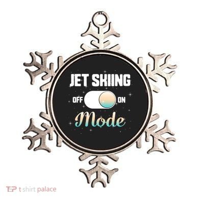 Jet Skiing Lover Jet Ski Mode On Athletic Beach Summer Sport Gift Ornament