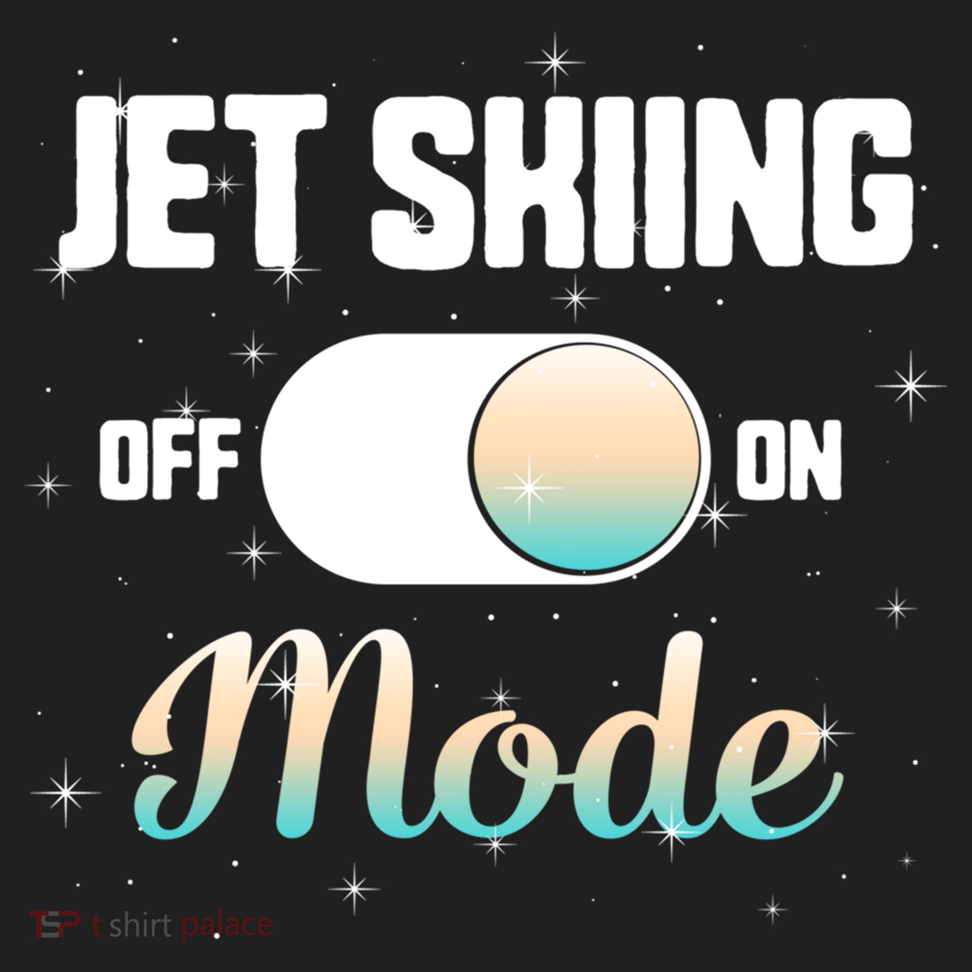 Jet Skiing Lover Jet Ski Mode On Athletic Beach Summer Sport Gift Golf Towel