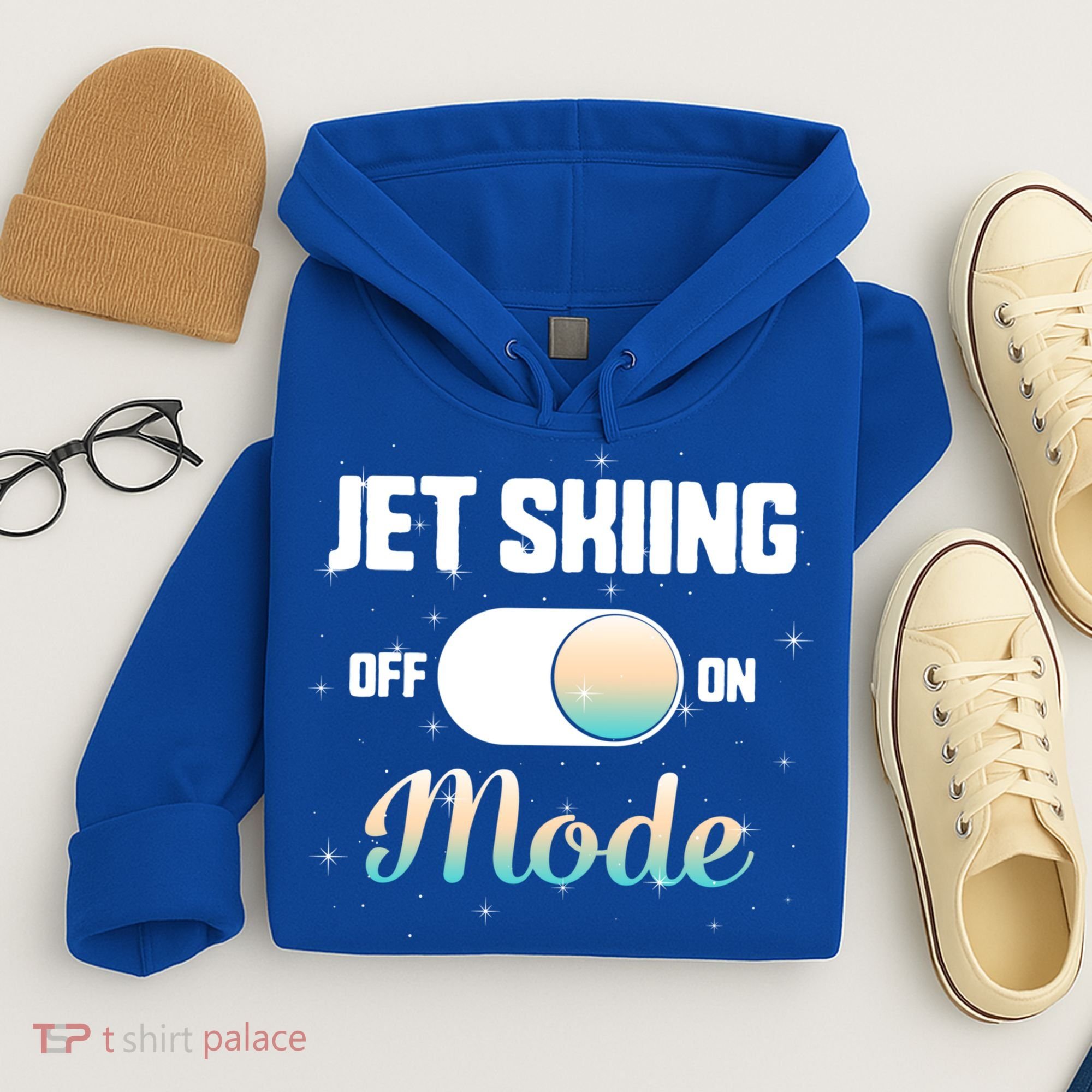 Jet Skiing Lover Jet Ski Mode On Athletic Beach Summer Sport Gift Hoodie