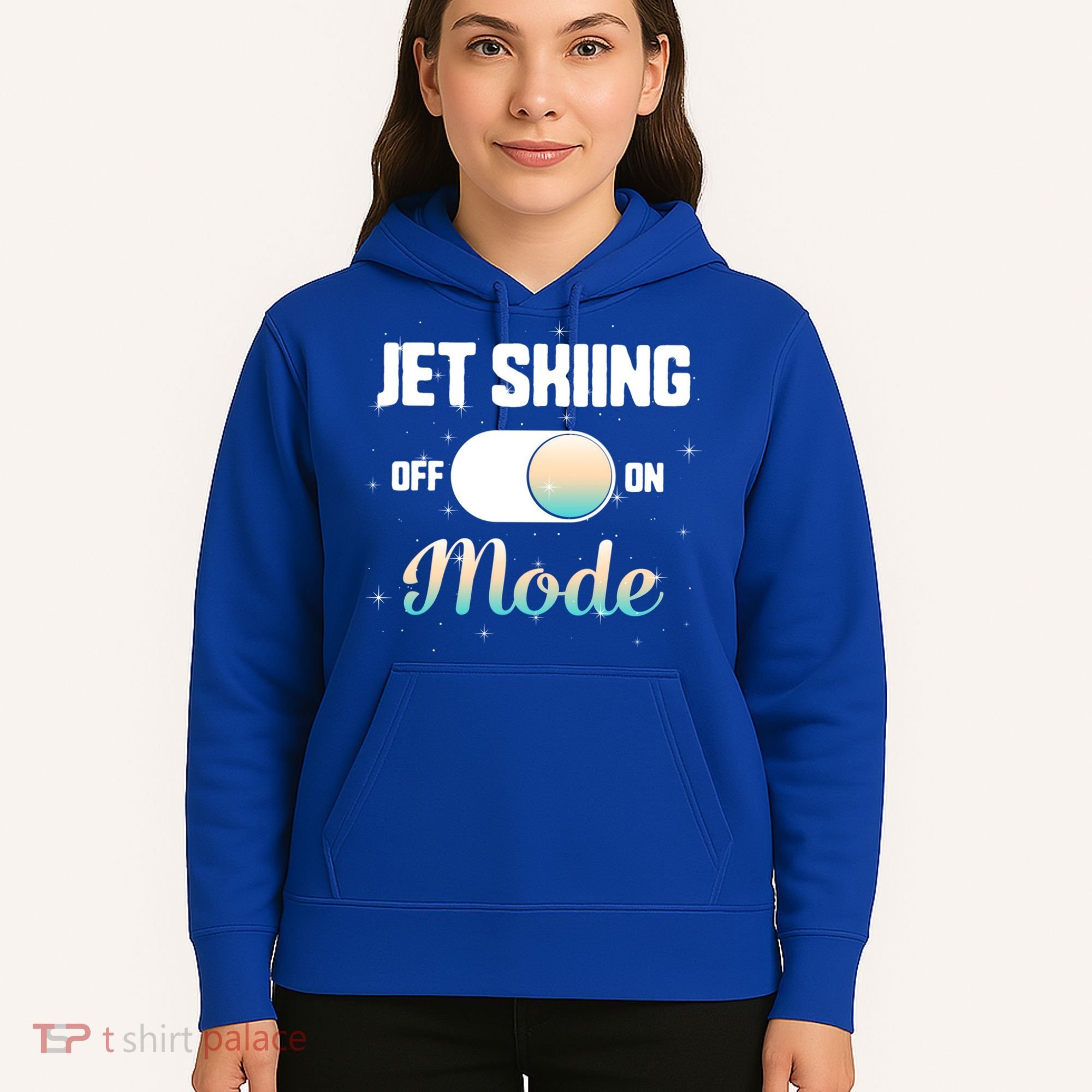 Jet Skiing Lover Jet Ski Mode On Athletic Beach Summer Sport Gift Hoodie