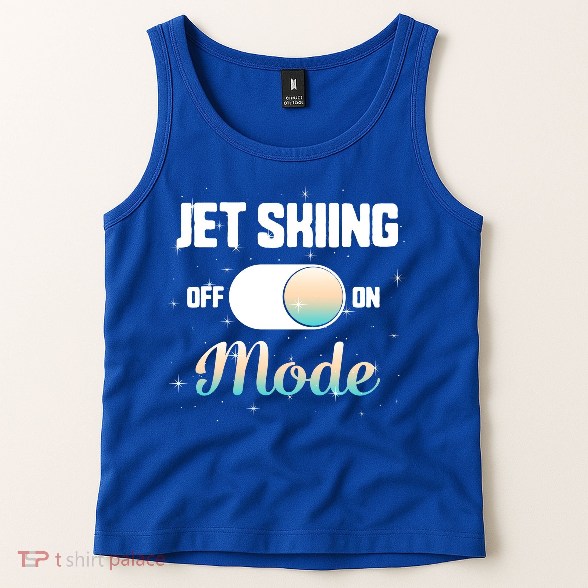 Jet Skiing Lover Jet Ski Mode On Athletic Beach Summer Sport Gift Tank Top
