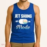 Jet Skiing Lover Jet Ski Mode On Athletic Beach Summer Sport Gift Tank Top thumb 3