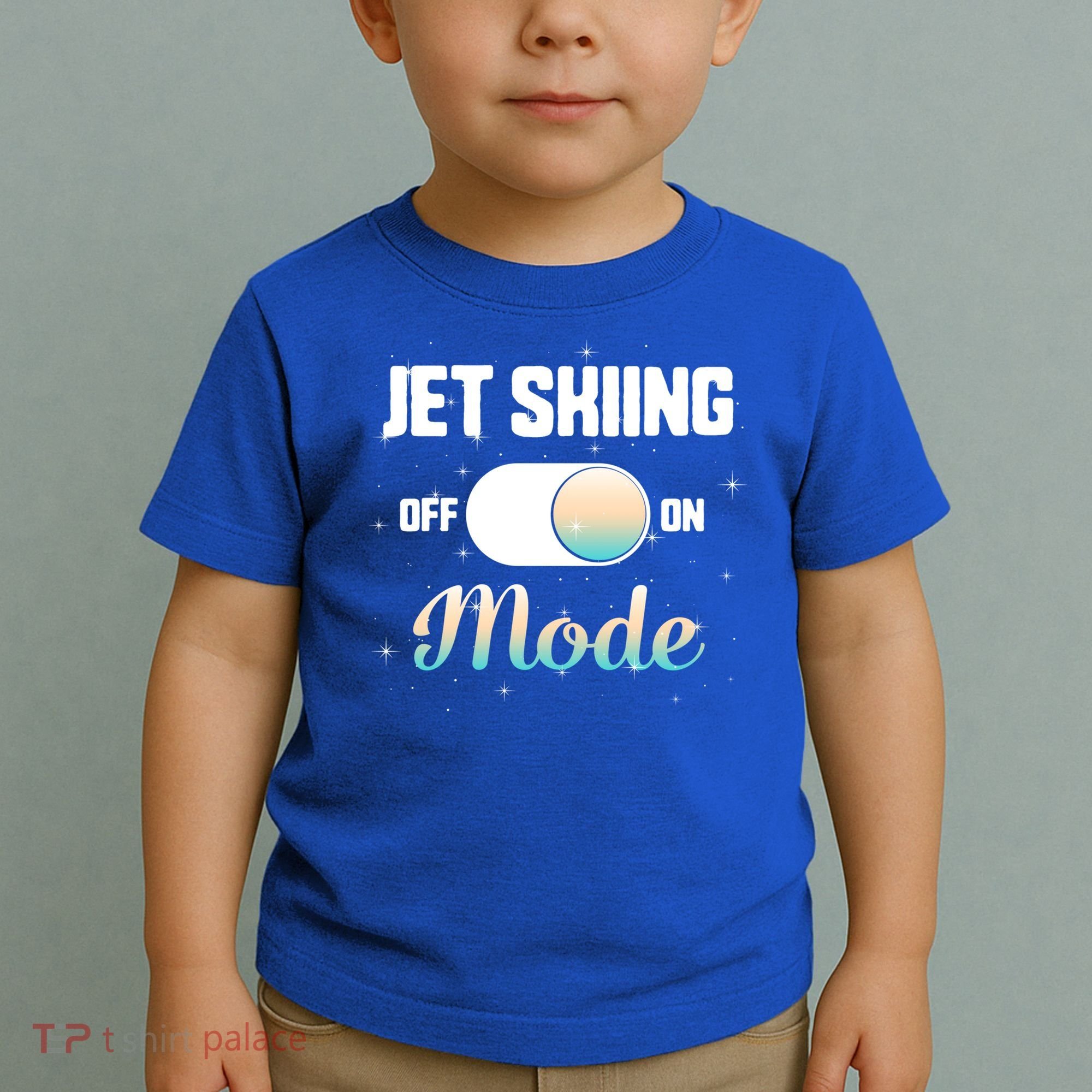 Jet Skiing Lover Jet Ski Mode On Athletic Beach Summer Sport Gift Toddler T-Shirt