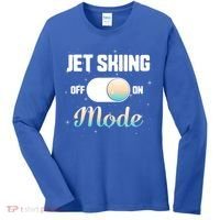 Jet Skiing Lover Jet Ski Mode On Athletic Beach Summer Sport Gift Women's Long Sleeve Shirt thumb 0