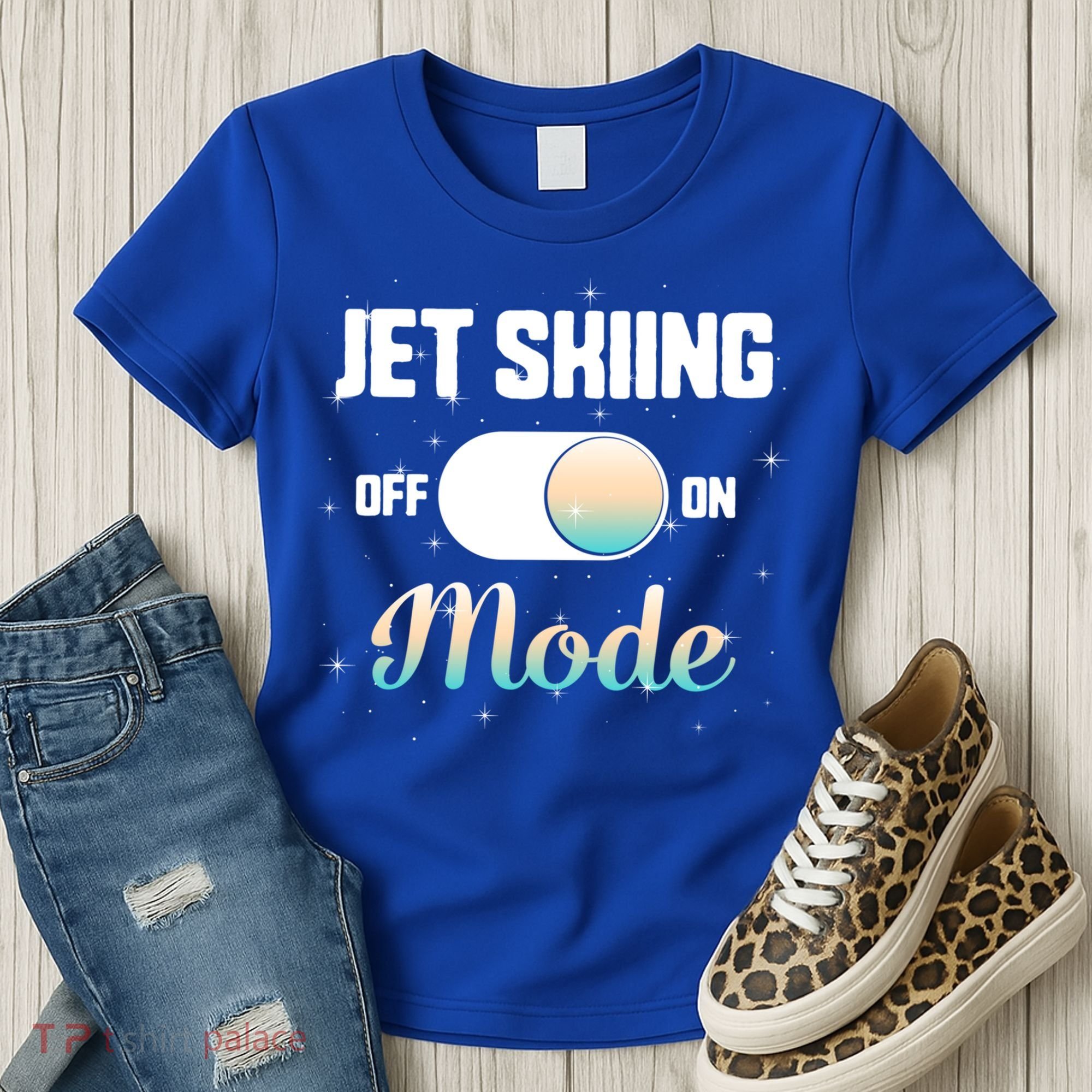 Jet Skiing Lover Jet Ski Mode On Athletic Beach Summer Sport Gift Women's T-Shirt