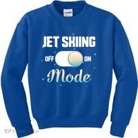 Jet Skiing Lover Jet Ski Mode On Athletic Beach Summer Sport Gift Kids Sweatshirt thumb 0