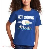 Jet Skiing Lover Jet Ski Mode On Athletic Beach Summer Sport Gift Kids T-Shirt thumb 2