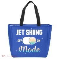 Jet Skiing Lover Jet Ski Mode On Athletic Beach Summer Sport Gift Tote Bag thumb 0