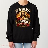 Jesus Saved My Life Women's Sweatshirt thumb 0