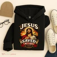 Jesus Saved My Life Hoodie thumb 4