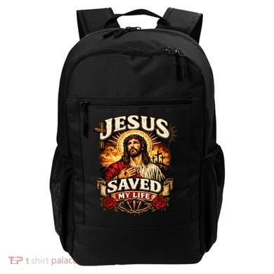 Jesus Saved My Life Backpack