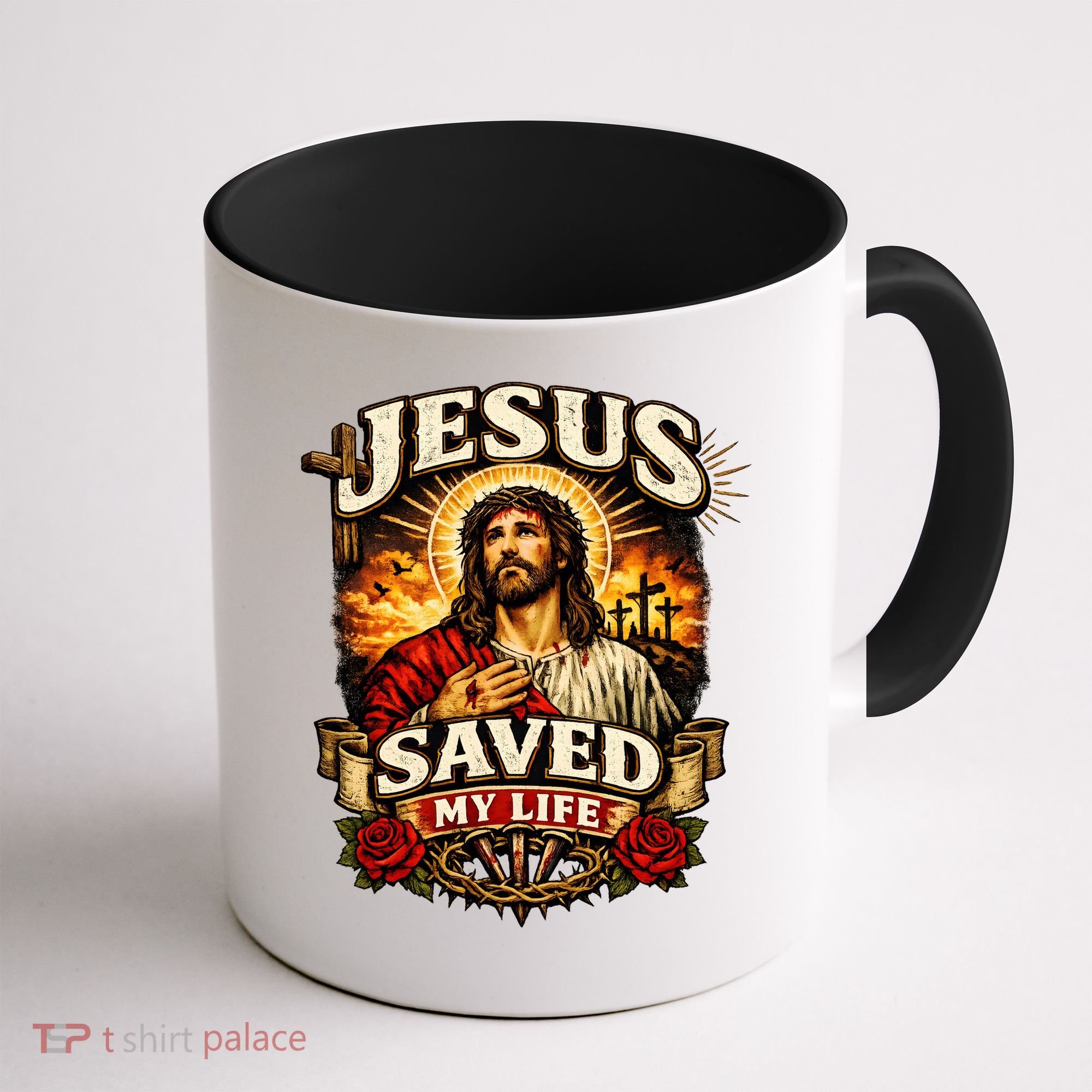 Jesus Saved My Life Coffee Mug