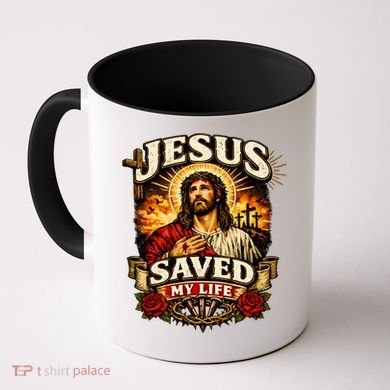 Jesus Saved My Life Coffee Mug