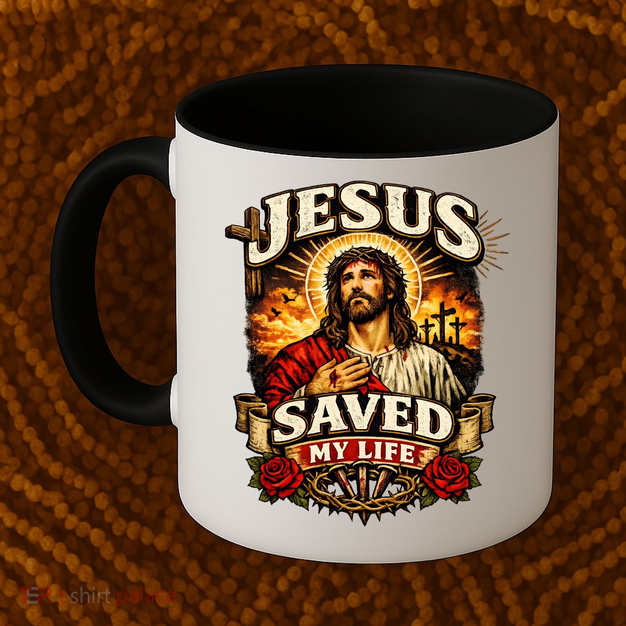 Jesus Saved My Life Coffee Mug