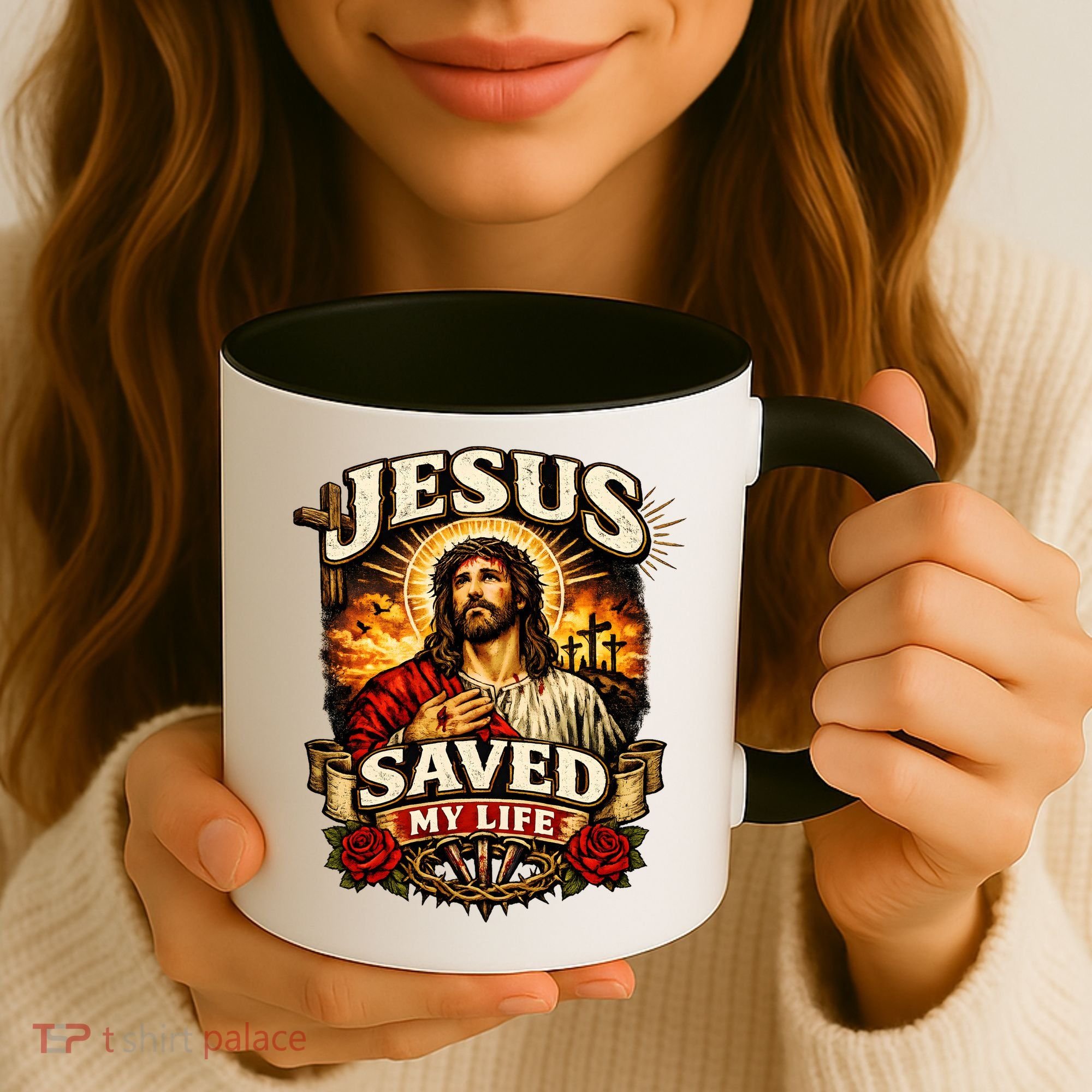 Jesus Saved My Life Coffee Mug