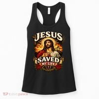 Jesus Saved My Life Women's Tank Top thumb 0