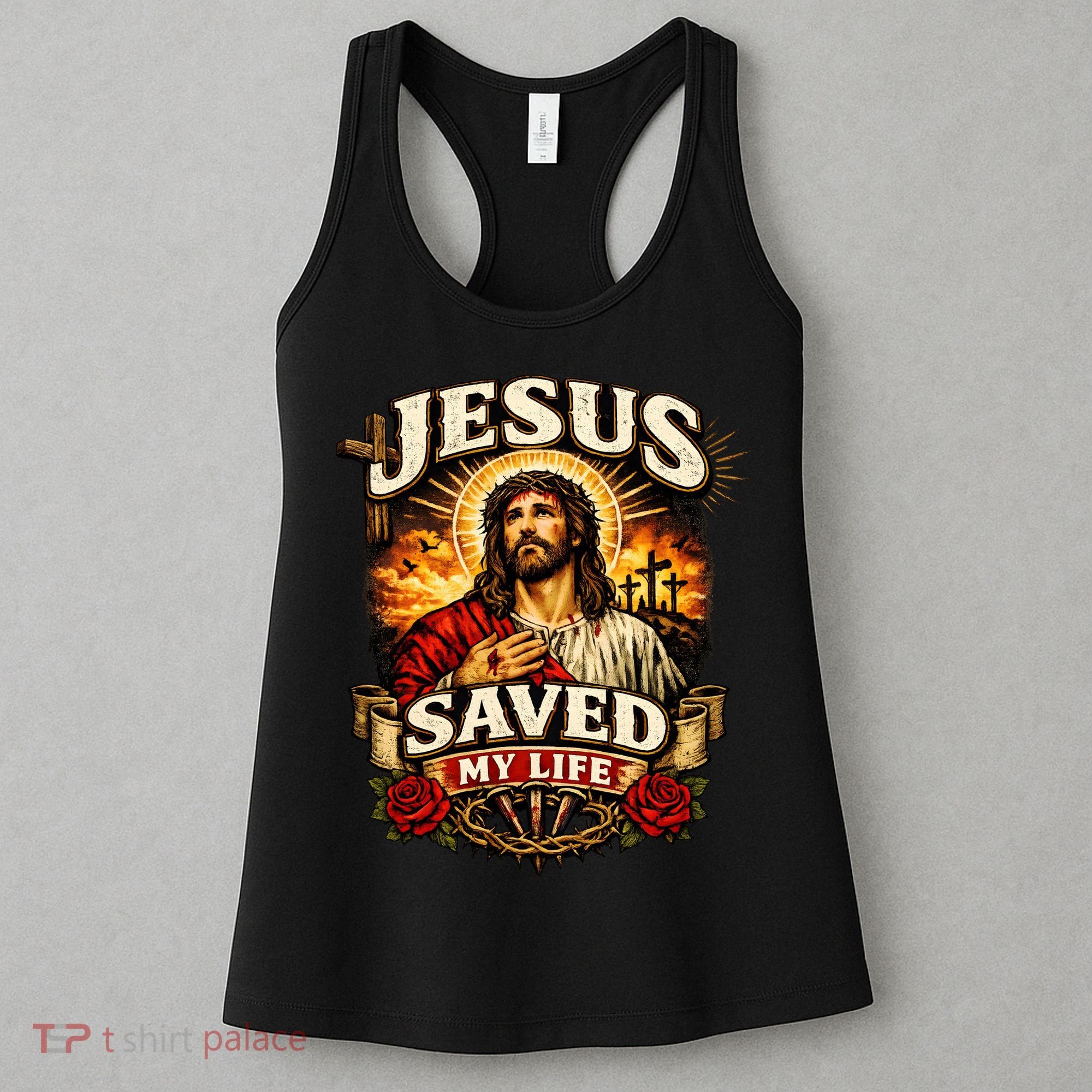 Jesus Saved My Life Women's Tank Top