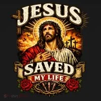 Jesus Saved My Life Kids Hoodie thumb 5