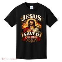 Jesus Saved My Life Kids T-Shirt thumb 0