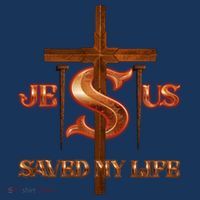 Jesus Saved My Life Metal Cross And Nails Women's Hoodie thumb 2