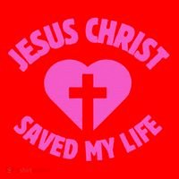 Jesus Saved My Life Breast Cancer Awareness Santa Hat thumb 1
