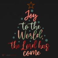 Joy Saying Merry Christmas Christian Message Xmas Tree Ornament thumb 1