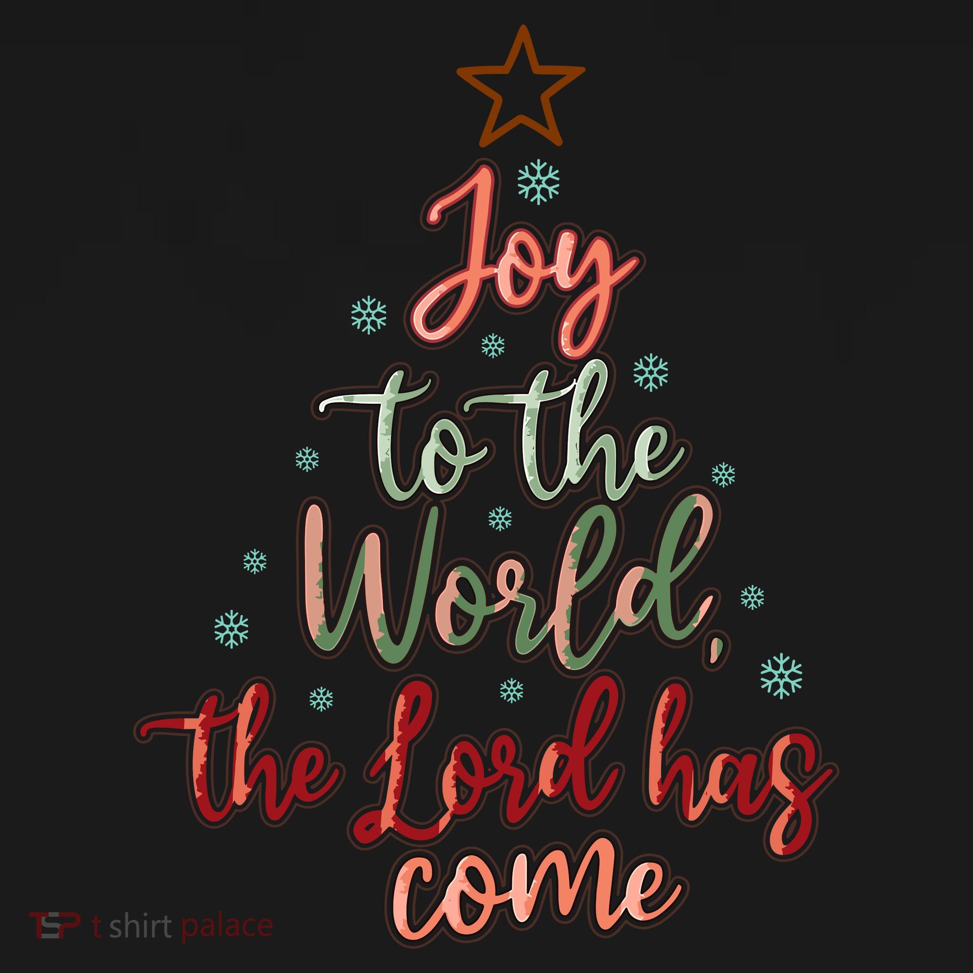 Joy Saying Merry Christmas Christian Message Xmas Tree Ornament