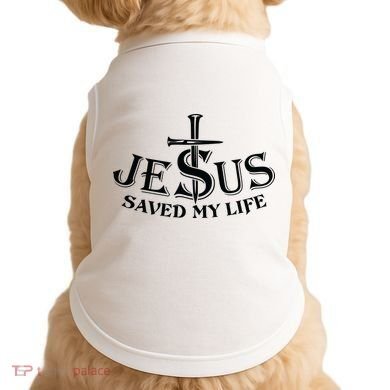 Jesus Saves My Life With Nails Doggie Tank