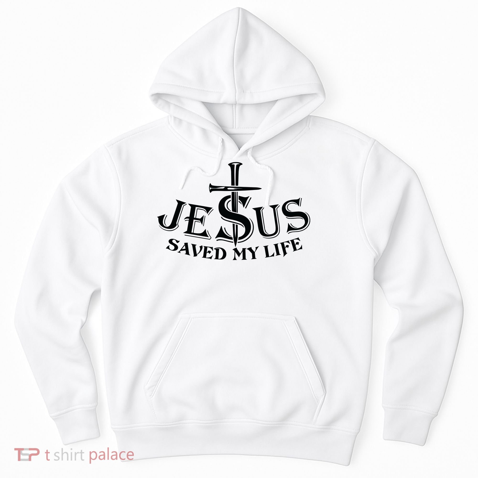 Jesus Saves My Life With Nails Hoodie
