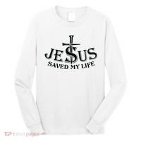 Jesus Saves My Life With Nails Long Sleeve Shirt thumb 0