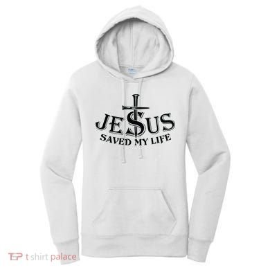 Jesus Saves My Life With Nails Women's Hoodie