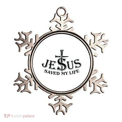 Jesus Saves My Life With Nails Ornament