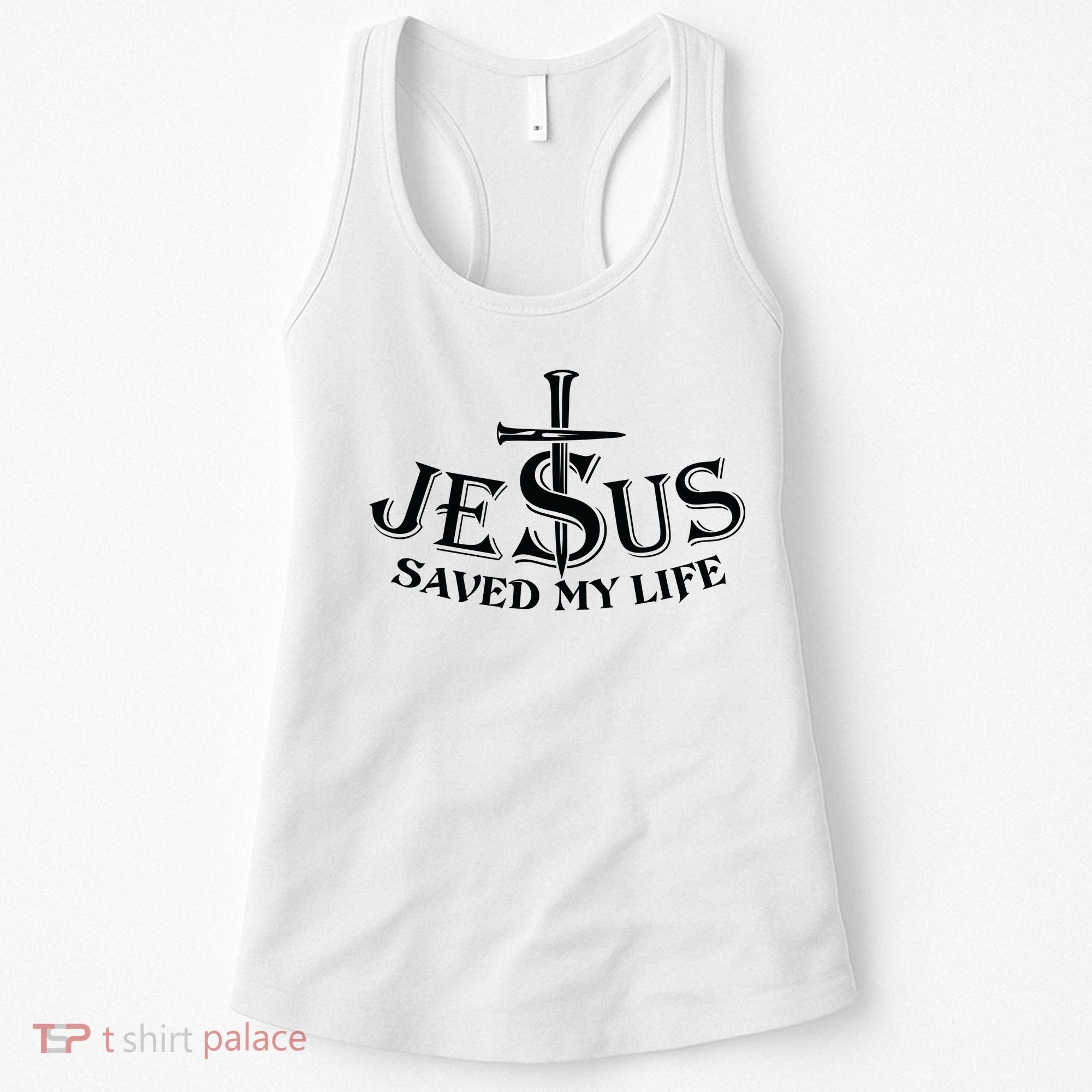 Jesus Saves My Life With Nails Women's Tank Top