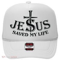 Jesus Saves My Life With Nails Hat thumb 0