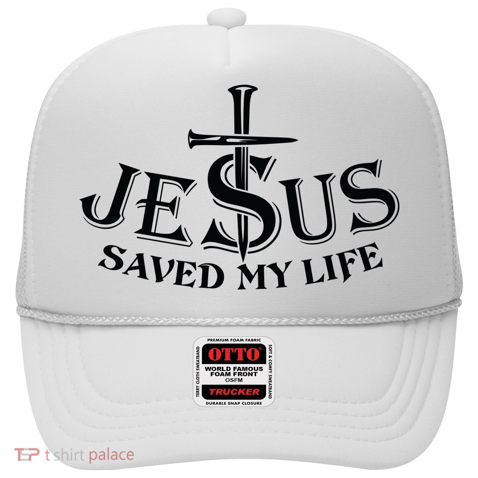 Jesus Saves My Life With Nails Hat